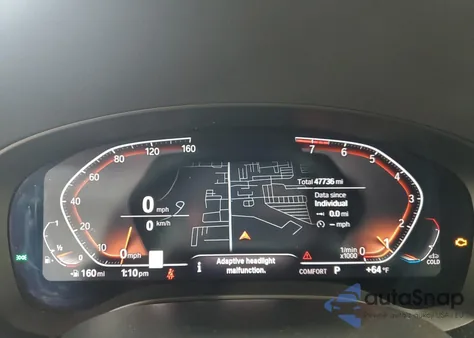 2020 BMW 540 Xi из США, поврежденный, VIN WBAJS3C06LWW82215